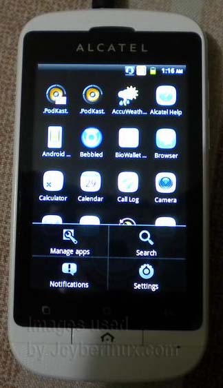 ALCATEL ONE TOUCH GLORY OT-918N – Review by Jcyberinux