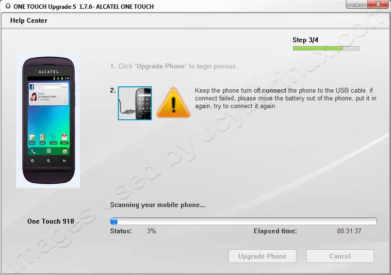 ALCATEL ONE TOUCH UPGRADE by Jcyberinux