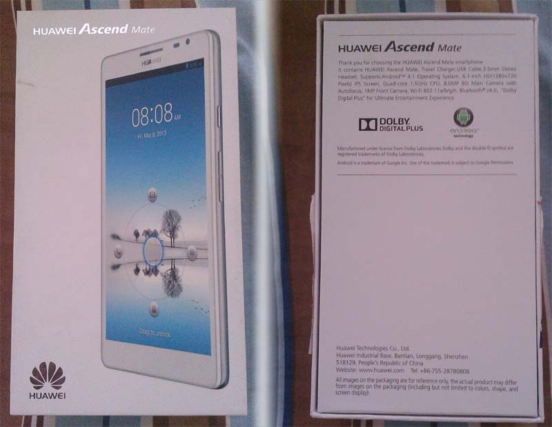 Unbox and Review Huawei Ascend Mate