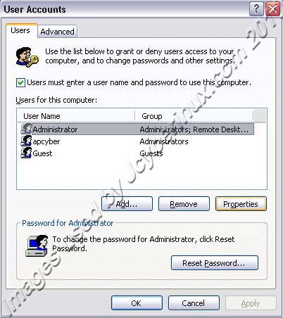 Disable/Hide Guest Account on Windows XP Logon