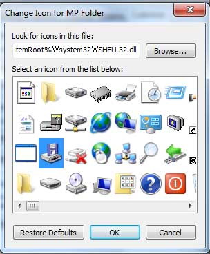 Change Folder Icon and Background on Windows XP/7
