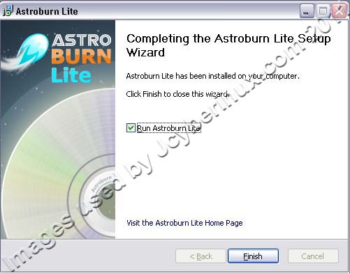 Astroburn Lite – Free CD/DVD Burning Tool used by Jcyberinux