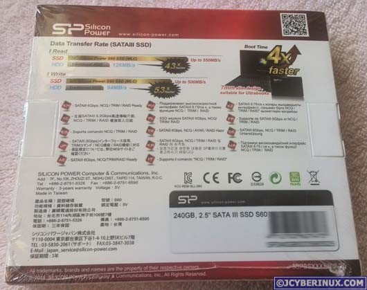 SP 2.5-inch SATA III SSD Slim S60